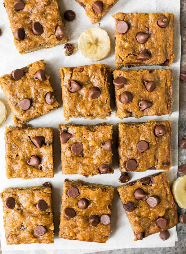 HEALTHY BANANA BARS