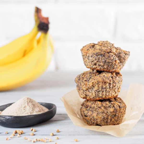 Banana and Poppy Seed Muffins