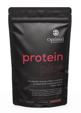 Optimal Essentials Chocolate Flavoured Protein Plus Powder for Protein Intake at Eat Well Health