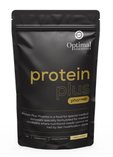 Optimal Essentials Vanilla Flavoured Protein Plus Powder for your Protein Intake at Eat Well Health