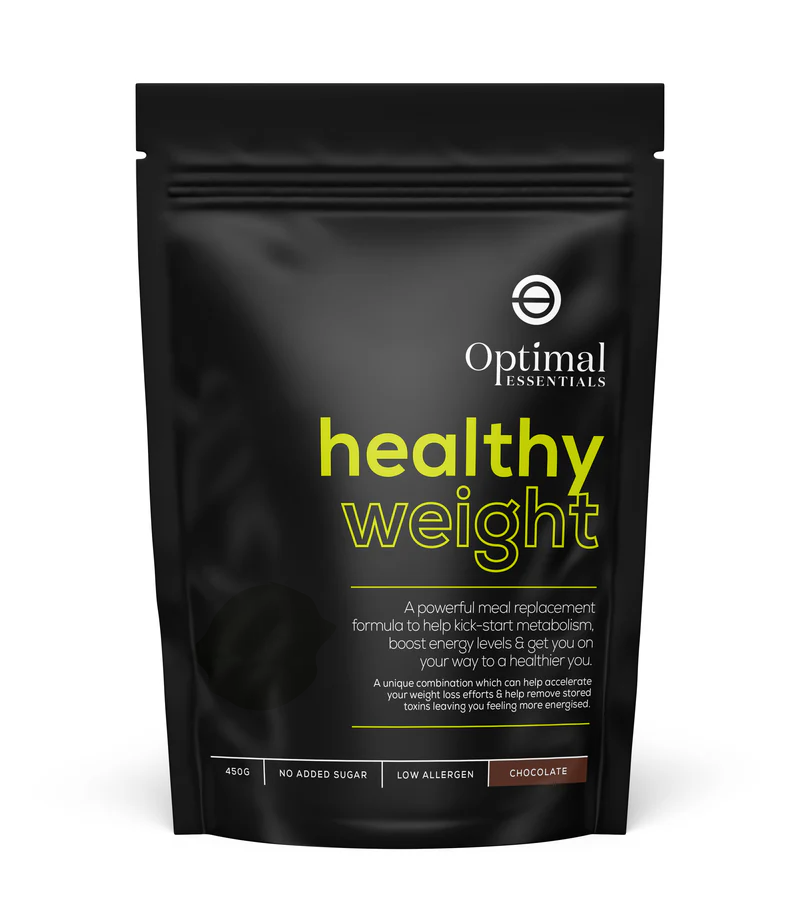 Optimal Essentials Chocolate Flavoured Healthy Weight Powder for Weight Loss at Eat Well Health