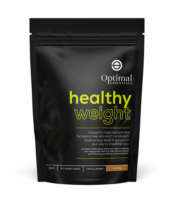 Optimal Essentials Coffee Flavoured Healthy Weight Powder for Weight Loss at Eat Well Health