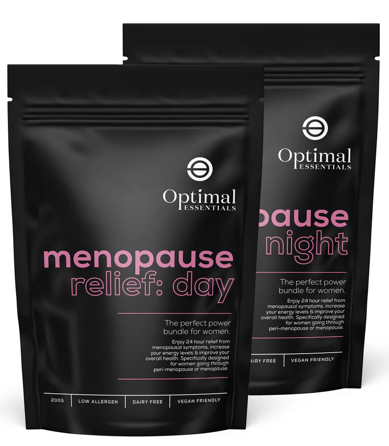 Optimal Essentials Menopause Relief for Menopausal Symptons at Eat Well Health