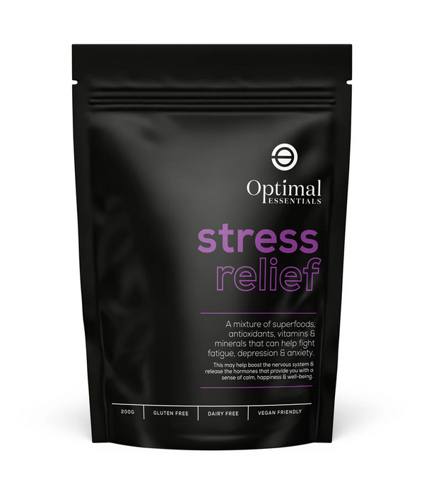 Optimal Essentials stress relief powder for wellbeing